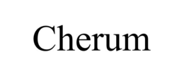 CHERUM trademark