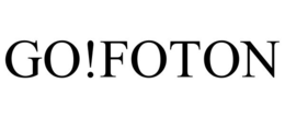 GO!FOTON trademark