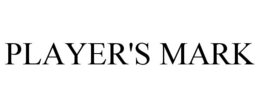 PLAYER'S MARK trademark