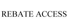 REBATE ACCESS trademark