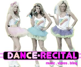 DANCE RECITAL MUSIC . VIDEOS . BLING trademark
