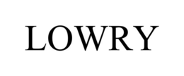 LOWRY trademark