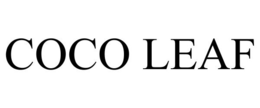 COCO LEAF trademark