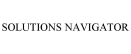 SOLUTIONS NAVIGATOR trademark