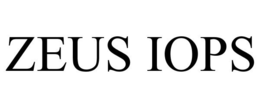ZEUS IOPS trademark