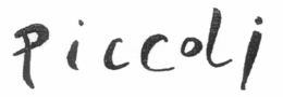 PICCOLI trademark