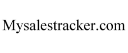 MYSALESTRACKER.COM trademark