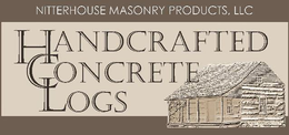 NITTERHOUSE MASONRY PRODUCTS, LLC HANDCRAFTED CONCRETE LOGS trademark