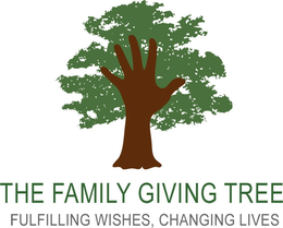 THE FAMILY GIVING TREE FULFILLING WISHES, CHANGING LIVES trademark