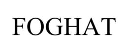 FOGHAT trademark