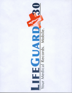 LIFEGUARD 30 YOUR MEDICAL RECORDS. MOBILE. trademark