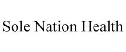 SOLE NATION HEALTH trademark