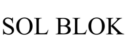 SOL BLOK trademark