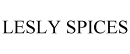 LESLY SPICES trademark