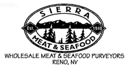SIERRA MEAT & SEAFOOD EST. 1948 WHOLESALE MEAT & SEAFOOD PURVEYORS RENO, NV trademark