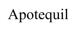 APOTEQUIL trademark