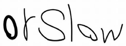 ORSLOW trademark
