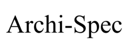 ARCHI-SPEC trademark