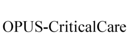 OPUS-CRITICALCARE trademark