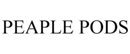PEAPLE PODS trademark