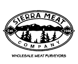 SIERRA MEAT COMPANY EST. 1948 WHOLESALE MEAT PURVEYORS trademark