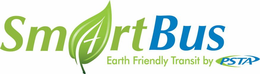 SMART BUS EARTH FRIENDLY TRANSIT BY PSTA trademark