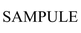 SAMPULE trademark