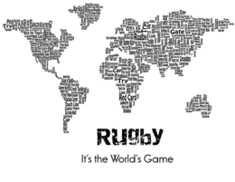 RUGBY IT'S THE WORLD'S GAME trademark