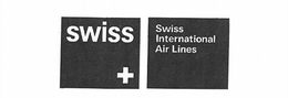 SWISS SWISS INTERNATIONAL AIR LINES trademark