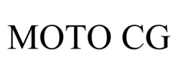 MOTO CG trademark