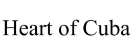 HEART OF CUBA trademark