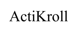ACTIKROLL trademark