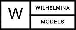 W WILHELMINA MODELS trademark