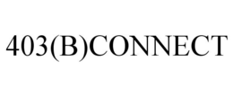 403(B)CONNECT trademark