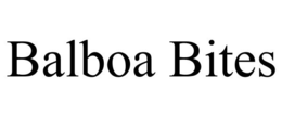BALBOA BITES trademark