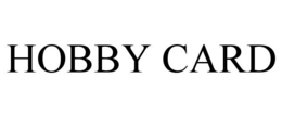 HOBBY CARD trademark