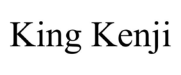 KING KENJI trademark