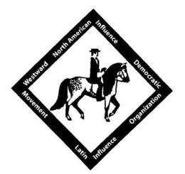 WESTWARD MOVEMENT LATIN INFLUENCE DEMOCRATIC ORGANIZATION NORTH AMERICAN INFLUENCE trademark