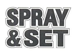 SPRAY & SET trademark