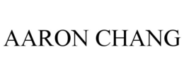 AARON CHANG trademark