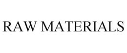 RAW MATERIALS trademark
