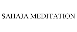 SAHAJA MEDITATION trademark