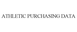 ATHLETIC PURCHASING DATA trademark