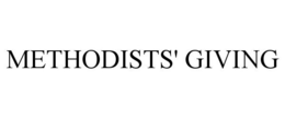 METHODISTS' GIVING trademark