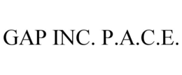 GAP INC. P.A.C.E. trademark