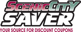 SCENIC CITY SAVER YOUR SOURCE FOR DISCOUNT COUPONS trademark