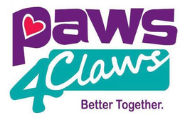 PAWS 4 CLAWS BETTER TOGETHER. trademark