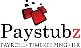 PAYSTUBZ PAYROLL · TIMEKEEPING · HR trademark
