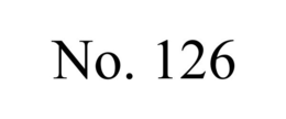 NO. 126 ENERGY trademark