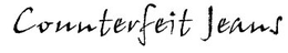 COUNTERFEIT JEANS trademark